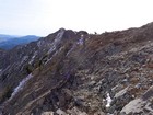 Final stretch to the summit of Basils Peak.