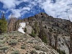 The south ridge of Boulder Peak getting steeper.