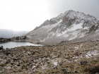The very rugged White Cloud Peak #10 above Tin Cup Lake.