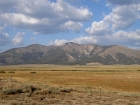 Horton Peak (center) from the highway.