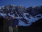 Here we are messing around with the night settings on the camera. Breitenbach's North Face is behind us.