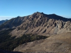 The view north to Lonesome Peak from Patterson Peak's northeast ridge.