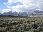 A view of the Lost River Range from the south. Lost River Peak lies to the right.