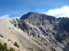 Mount Idaho's southwest face, from 10400'.