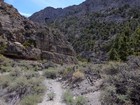Final view of the Sawtooth Canyon trail.