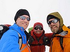Dave, John, & Michael on the summit of Sonoma Peak.