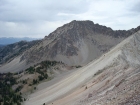 Watson Peak as seen from the ridge east of WCP-4.