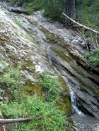 Waterfall on Slate Creek.