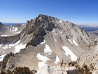 The north face of Mount Whitney as seen from Mount Russell.