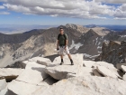 Dave on the summit of Mount Whitney, highest point in the continental US.